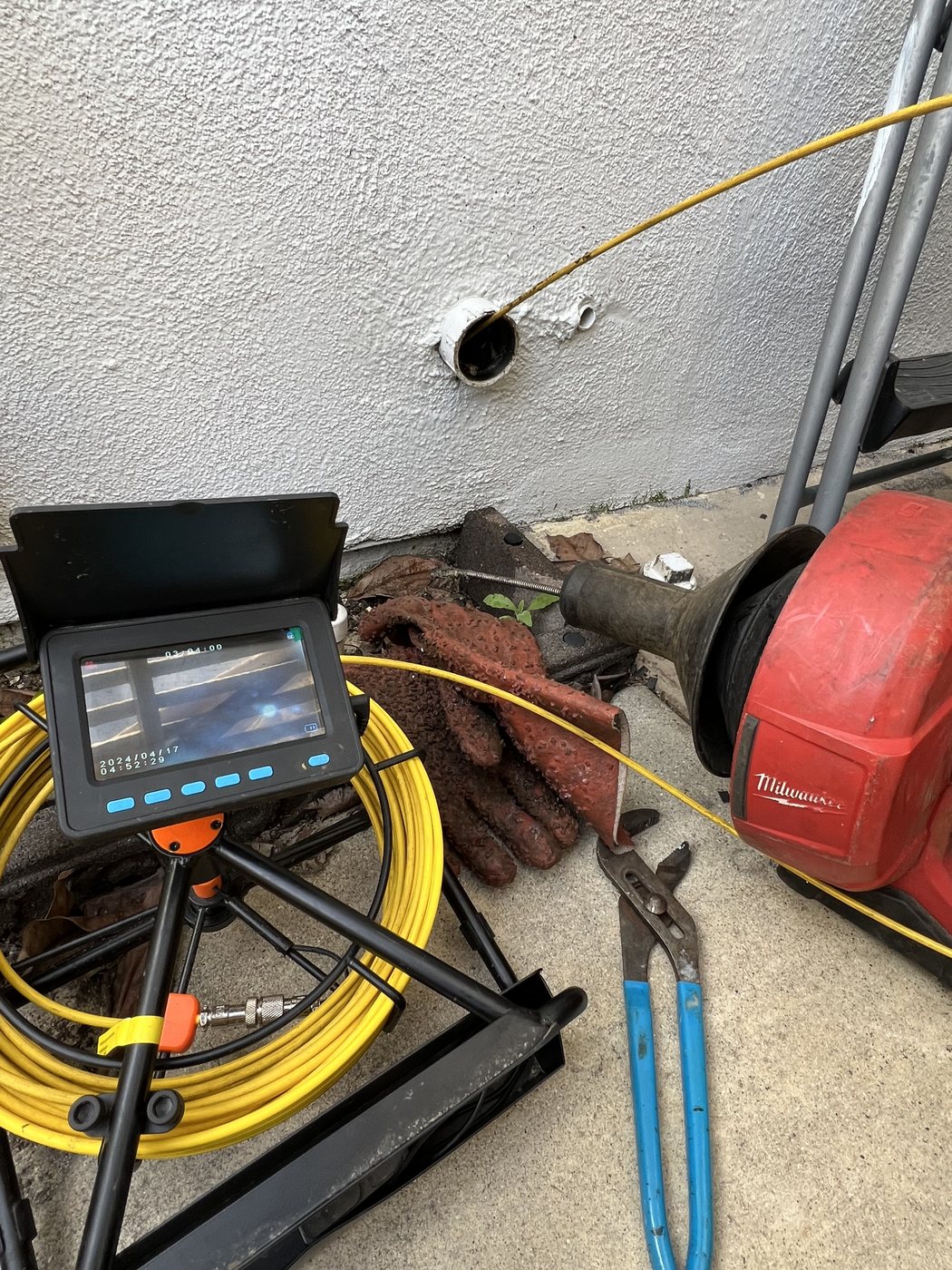 $58 drain clearing done right.