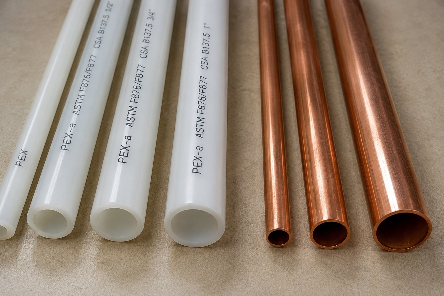 Repipe it once. Do it right.