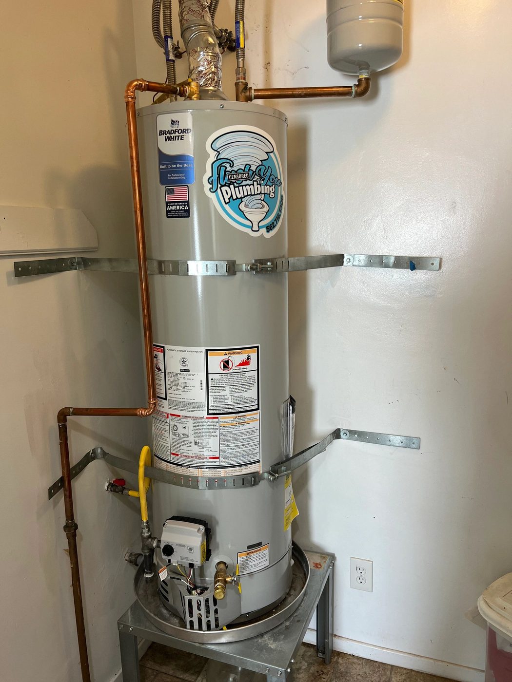 Flush You Plumbing water heater installation